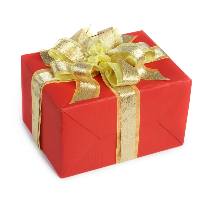 Dárkové balení - Obal: Zlatý